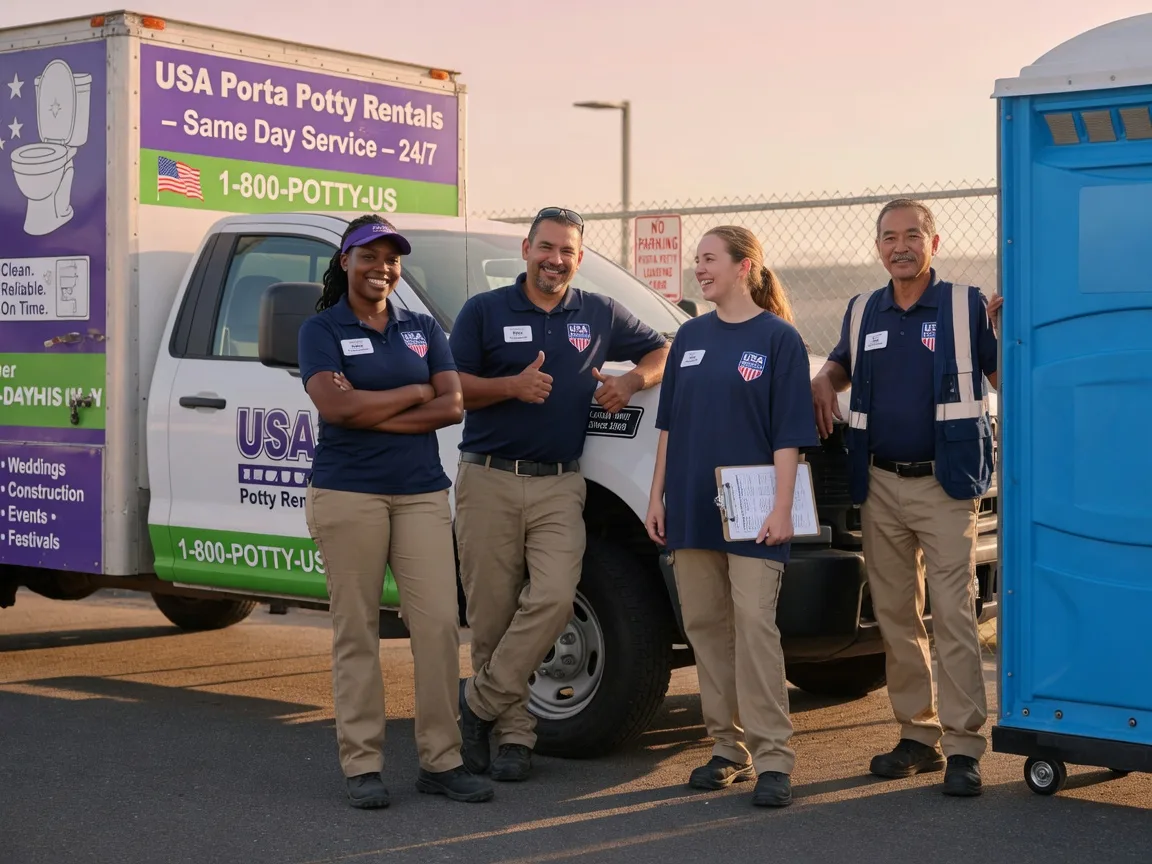 Porta Potty Rental company in Curran, MI